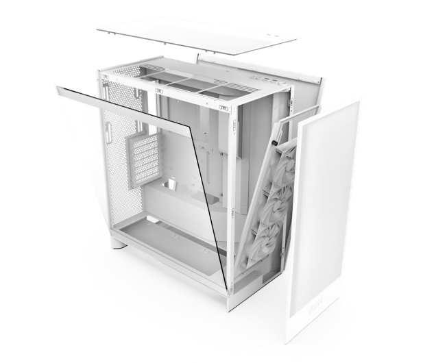 NZXT H7 FLOW RGB (2024) White - 1292684 - zdjęcie 5